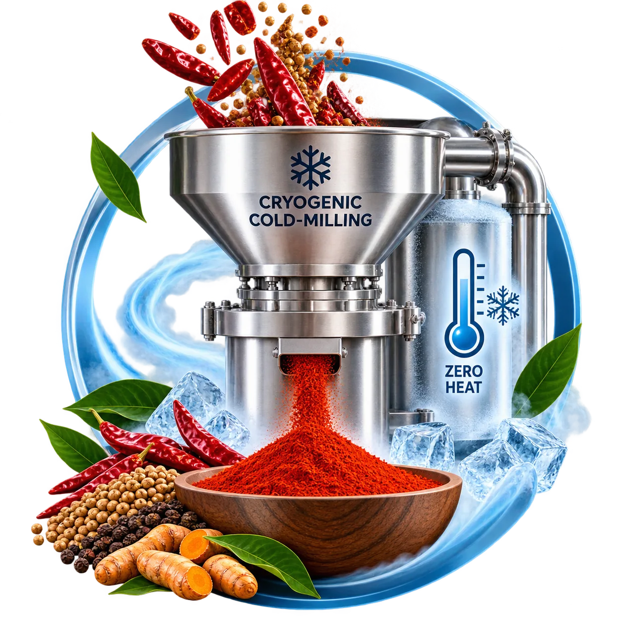 Cryogenic Cold-Milling